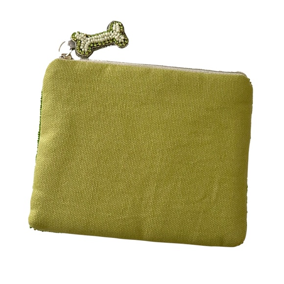 Dachshund Coin Purse, Dog Beaded Bag Lily Posh - Picture 4 of 4